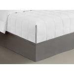 Advantiva Plus Blanket, Down Alt. Fill, Notched Microfiber Shell, Full/double 84x98, 36 oz, White